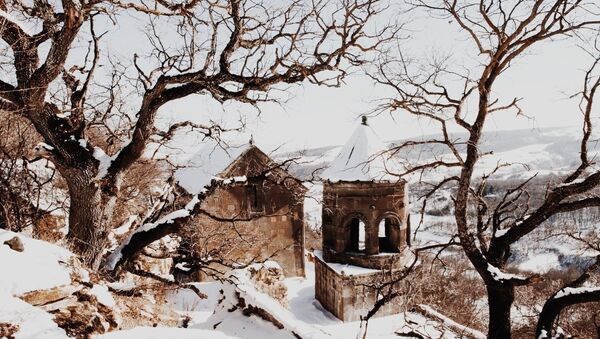 Зима в горах Осетии - Sputnik Абхазия
