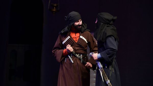Премьера спектакля молодежного театра Келешбей - Sputnik Абхазия