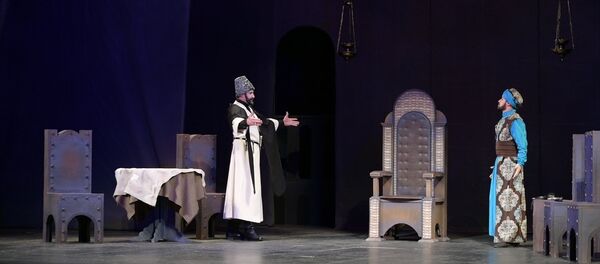 Свобода, предательство и убийство: абхазский молодежный театр показал Келешбея Свобода, предательство и убийство: абхазский молодежный театр показал Келешбея - Sputnik Абхазия