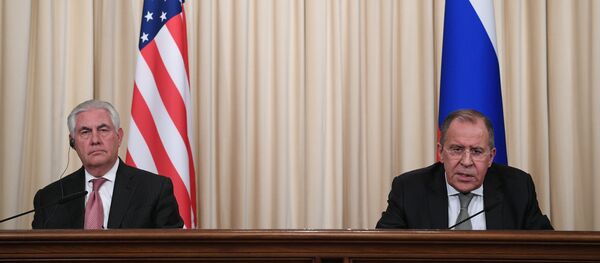 П/к министра иностранных дел РФ С. Лаврова и госсекретаря США Р. Тиллерсона - Sputnik Абхазия