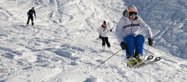 Горнолыжный спорт, архивное фото Горнолыжный спорт, архивное фото - Sputnik Абхазия
