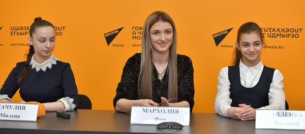 Пресс-конференция об отчетном концерте музыкальной студии Фаи Мархолия - Sputnik Аҧсны