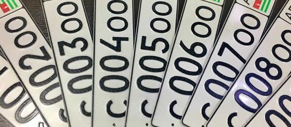 Автомобильные номера Автомобильные номера - Sputnik Абхазия