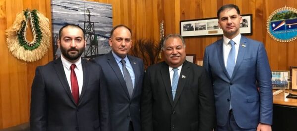 Встреча Министра иностранных дел Даура Кове с Президентом Республики Науру Бароном Дивавеси Вака - Sputnik Абхазия