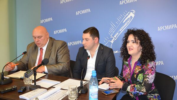 Пресс-конференция администрации Галского района - Sputnik Абхазия