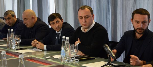 Встреча глав районных комитетов - Sputnik Абхазия