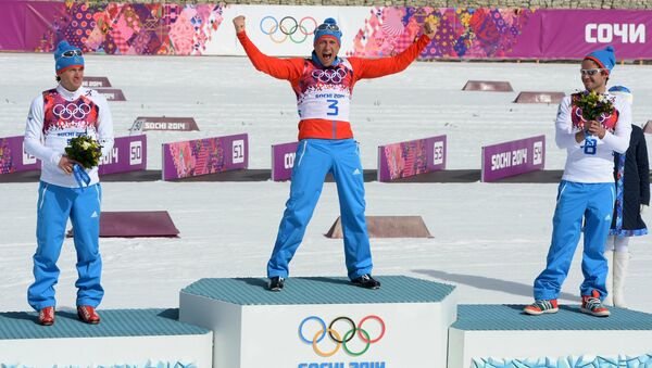 Олимпиада 2014. Лыжные гонки. Мужчины. Масс-старт - Sputnik Абхазия