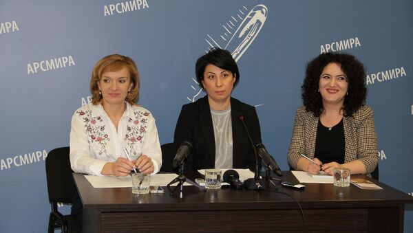 Пресс конференция в АРСМИРА - Sputnik Абхазия