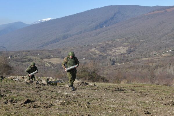 Конкурс российских артиллеристов на полигоне Цабал - Sputnik Абхазия