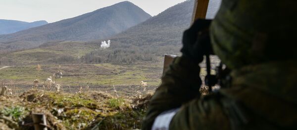 Конкурс российских артиллеристов на полигоне Цабал Конкурс российских артиллеристов на полигоне Цабал - Sputnik Аҧсны