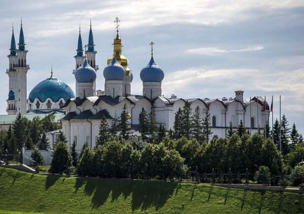 Мечеть Кул-Шариф – главная соборная мечеть Татарстана - Sputnik Абхазия