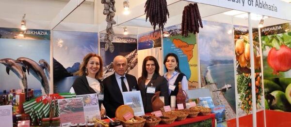ТПП Абхазии приняла участие в медународной выставке в Праге ТПП Абхазии приняла участие в медународной выставке в Праге - Sputnik Абхазия