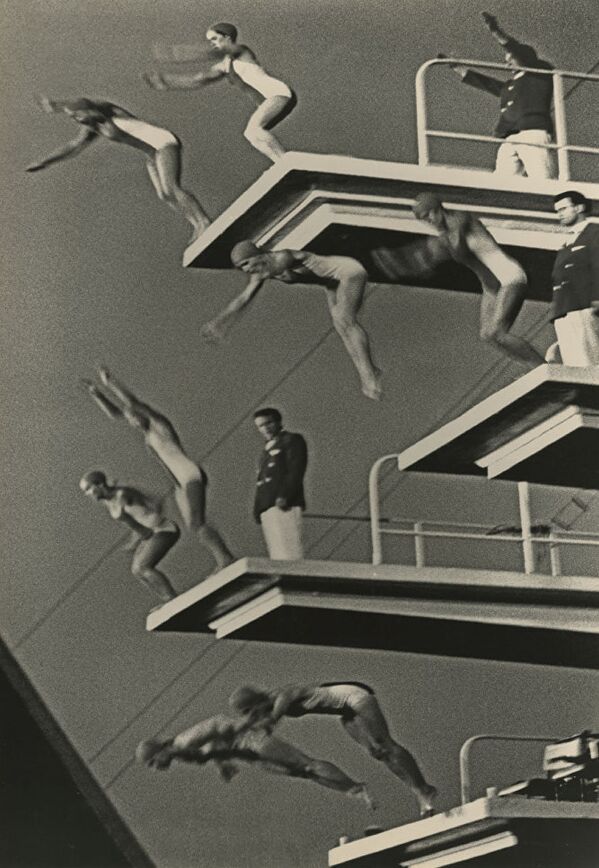 Работа фотографа Л. А. Бородулина Водный праздник, г. Москва, 1959 - Sputnik Абхазия