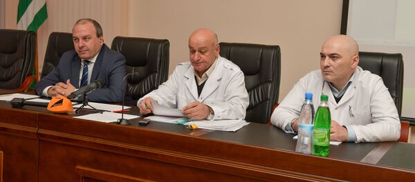 Итоговая конференция за 2018 год в республиканской больнице Итоговая конференция за 2018 год в республиканской больнице - Sputnik Абхазия