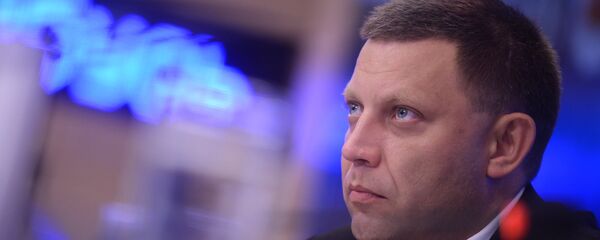 Глава Донецкой народной республики Александр Захарченко Глава Донецкой народной республики Александр Захарченко - Sputnik Аҧсны