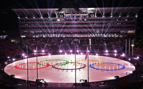 Церемония закрытия XXIII зимних Олимпийских игр в Пхенчхане - Sputnik Абхазия