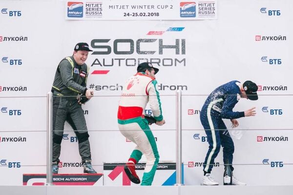 Двойной победой Дмитрия Гвазава завершился второй этап Mitjet Winter Cup Двойной победой Дмитрия Гвазава завершился второй этап Mitjet Winter Cup - Sputnik Абхазия