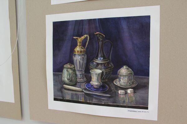 Выставка юных художников Сухума и Липецка Выставка юных художников Сухума и Липецка - Sputnik Абхазия