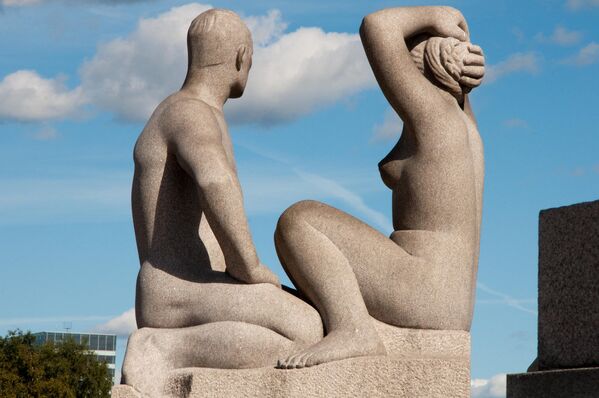 Скульптура в норвежском парке Вигеланд - Sputnik Абхазия