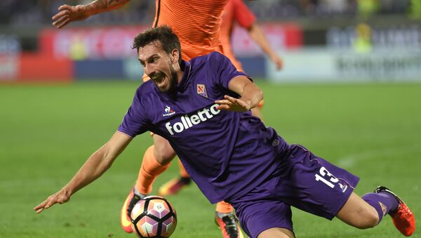 Fiorentinanın kapitanı Davide Astori - Sputnik Аҧсны
