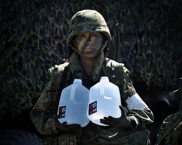 Женщина-солдат японской армии - Sputnik Абхазия