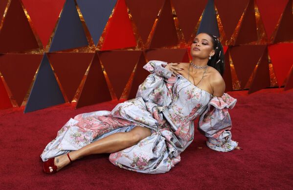 Певица Андра Дей на красной дорожке церемонии вручения Оскар-2018 в Калифорнии - Sputnik Абхазия