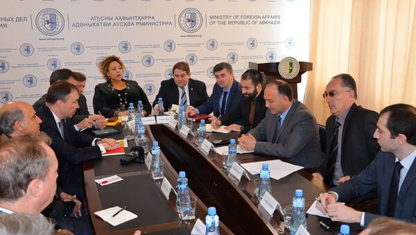 Встреча с сопредседателями женевских дискуссий в МИДе - Sputnik Абхазия
