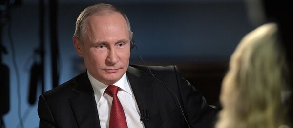 Президент РФ В. Путин дал интервью американскому телеканалу NBC Президент РФ В. Путин дал интервью американскому телеканалу NBC - Sputnik Абхазия
