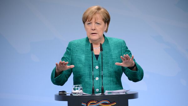 Канцлер Германии Ангела Меркель на саммите Группы двадцати в Гамбурге - Sputnik Абхазия