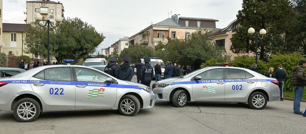 Оцепление места происшествия Оцепление места происшествия - Sputnik Абхазия