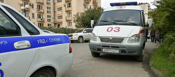 Оцепление места происшествия Оцепление места происшествия - Sputnik Абхазия