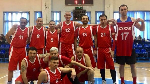 БК Сухум на турнире ветеранов Живее всех живых - Sputnik Абхазия