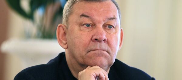 Директор Государственного академического Большого театра России (ГАБТ) Владимир Урин во время пресс-конференции в Москве. - Sputnik Абхазия