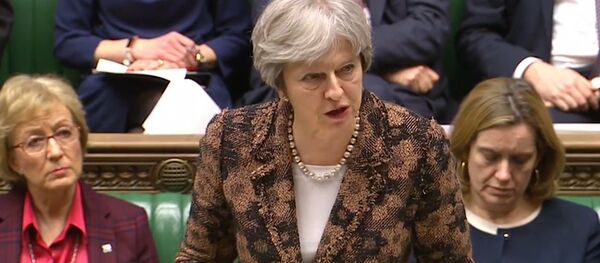 Тереза Мэй об отравлении экс-полковника ГРУ Сергея Скрипаля Тереза Мэй об отравлении экс-полковника ГРУ Сергея Скрипаля - Sputnik Аҧсны