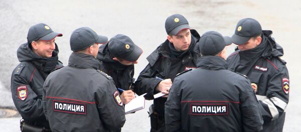 Сотрудники полиции в центре Сочи - Sputnik Абхазия