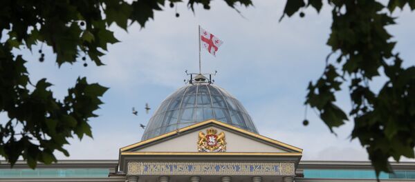 Президентский дворец с флагштоком в Тбилиси - Sputnik Аҧсны