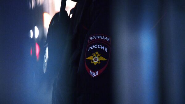 Эмблема на форме сотрудника полиции - Sputnik Абхазия