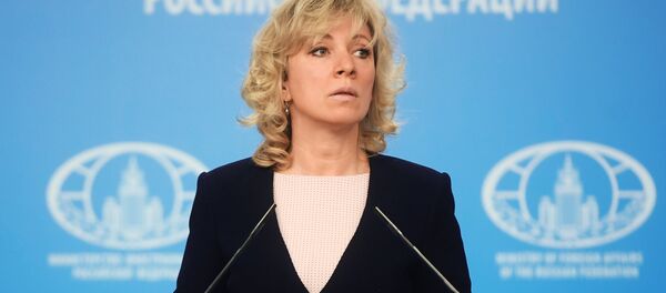 Брифинг официального представителя МИД России М. Захаровой Брифинг официального представителя МИД России М. Захаровой - Sputnik Абхазия