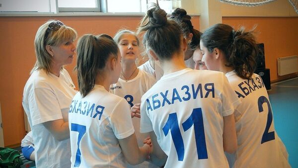 Основной состав Сборной Абхазии по волейболу, которая будет участвовать на Всемирных играх в Казани - Sputnik Абхазия