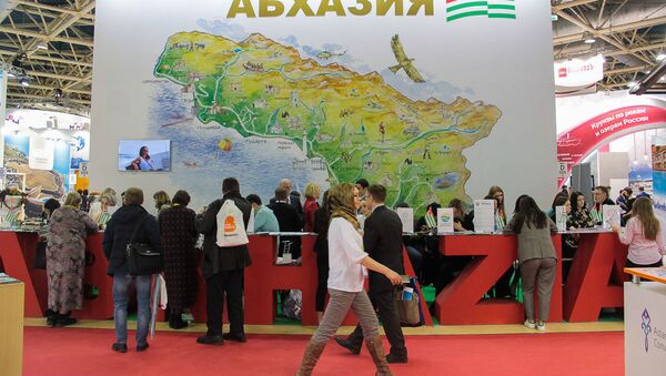 Стенд Абхазии на Московской международной туристической выставке MITT - Sputnik Абхазия