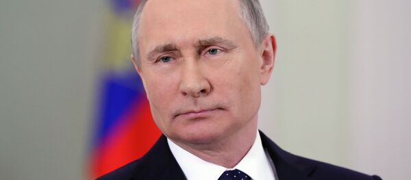 Президент РФ В.Путин Президент РФ В.Путин - Sputnik Абхазия