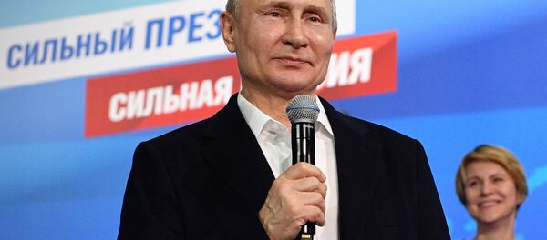 Предвыборный штаб кандидата в президенты РФ В. Путина Предвыборный штаб кандидата в президенты РФ В. Путина - Sputnik Абхазия