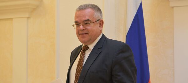 Пресс-конференция в посольстве России в Абхазии по итогам выборов президента России Пресс-конференция в посольстве России в Абхазии по итогам выборов президента России - Sputnik Абхазия