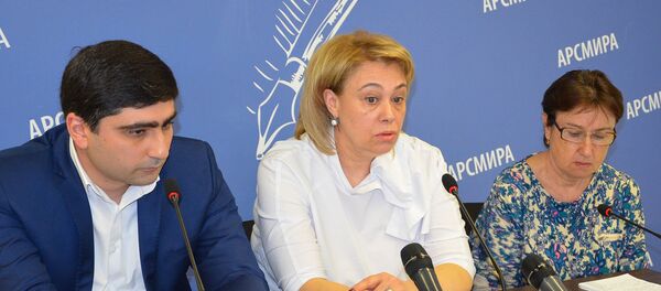 Пресс-конференция в АРСМИРА Пресс-конференция в АРСМИРА - Sputnik Абхазия