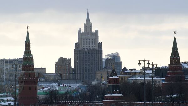 Здание министерства иностранных дел РФ в Москве. - Sputnik Абхазия