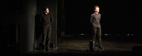 Рождение спектакля: кадры репетиции Игрокав РУСДРАМе Рождение спектакля: кадры репетиции Игрокав РУСДРАМе - Sputnik Абхазия