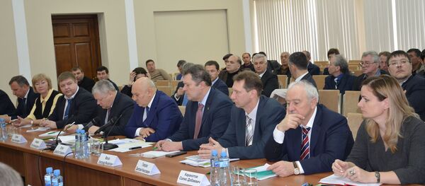 Совещание по вопросам координации мероприятий по борьбе с мраморным клопом Совещание по вопросам координации мероприятий по борьбе с мраморным клопом - Sputnik Абхазия