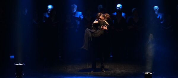 Спектакль Игрок в РУСДРАМе Спектакль Игрок в РУСДРАМе - Sputnik Аҧсны