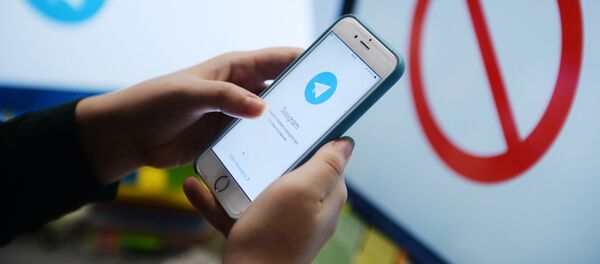 Мессенджер Telegram, архивное фото - Sputnik Абхазия