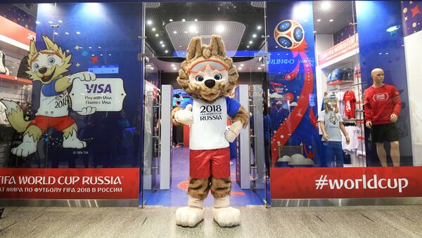 Официальный талисман чемпионата мира по футболу 2018 волк Забивака, архивное фото - Sputnik Абхазия